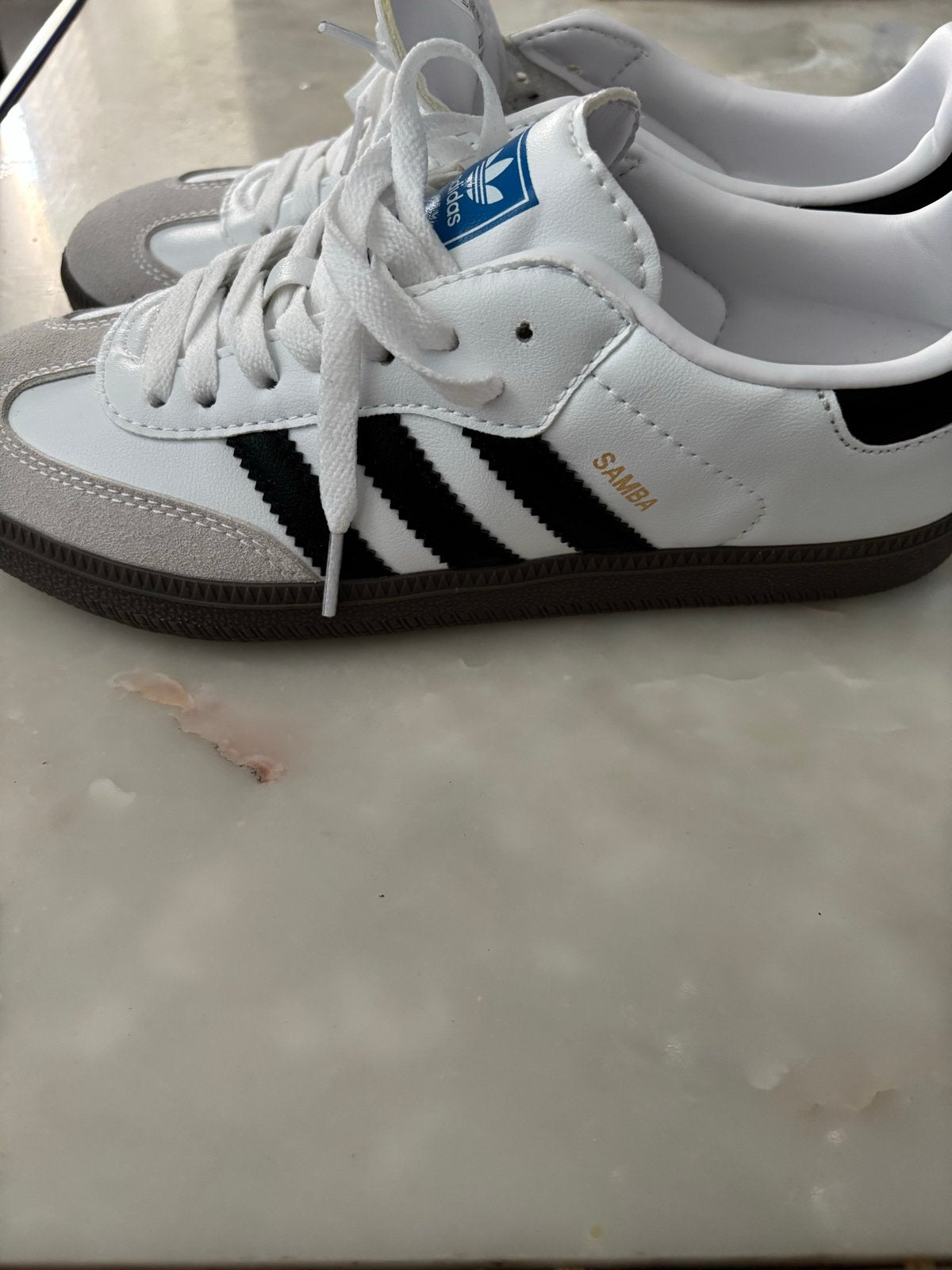 Adidas Samba OG Sneakers - Wit met Zwarte Strepen, Ophalen of Verzenden, Nieuw, Wit, Sneakers of Gympen