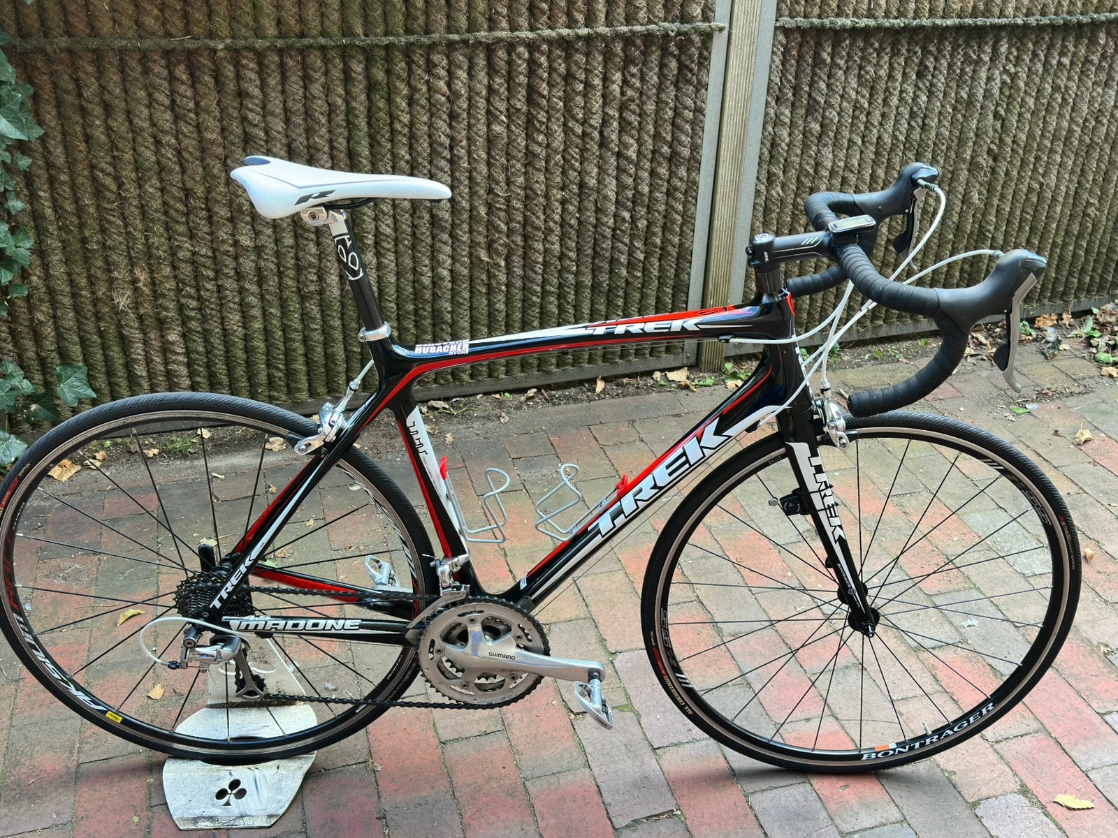 Trek Madone 4.5  carbon racefiets, Carbon, Zo goed als nieuw, Meer dan 20 versnellingen, 53 tot 57 cm