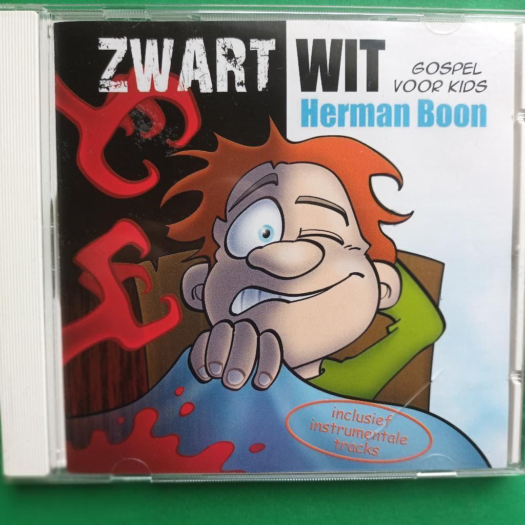 HERMAN BOON - ZWART-WIT (GOSPEL VOOR KIDS), Ophalen of Verzenden, Zo goed als nieuw, Muziek, 6 tot 9 jaar