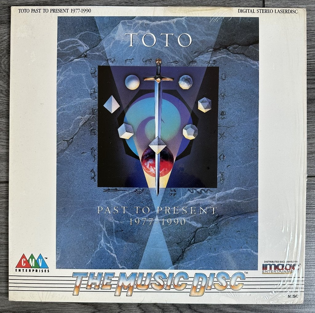 Toto - Past To Present 1977-1990 (NTSC LaserDisc), Alle leeftijden, Ophalen of Verzenden, Gebruikt, Muziekvideo's