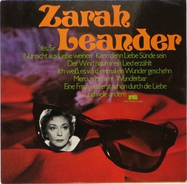 Zarah Leander ‎– Zarah Leander, Ophalen of Verzenden, Pop, LP