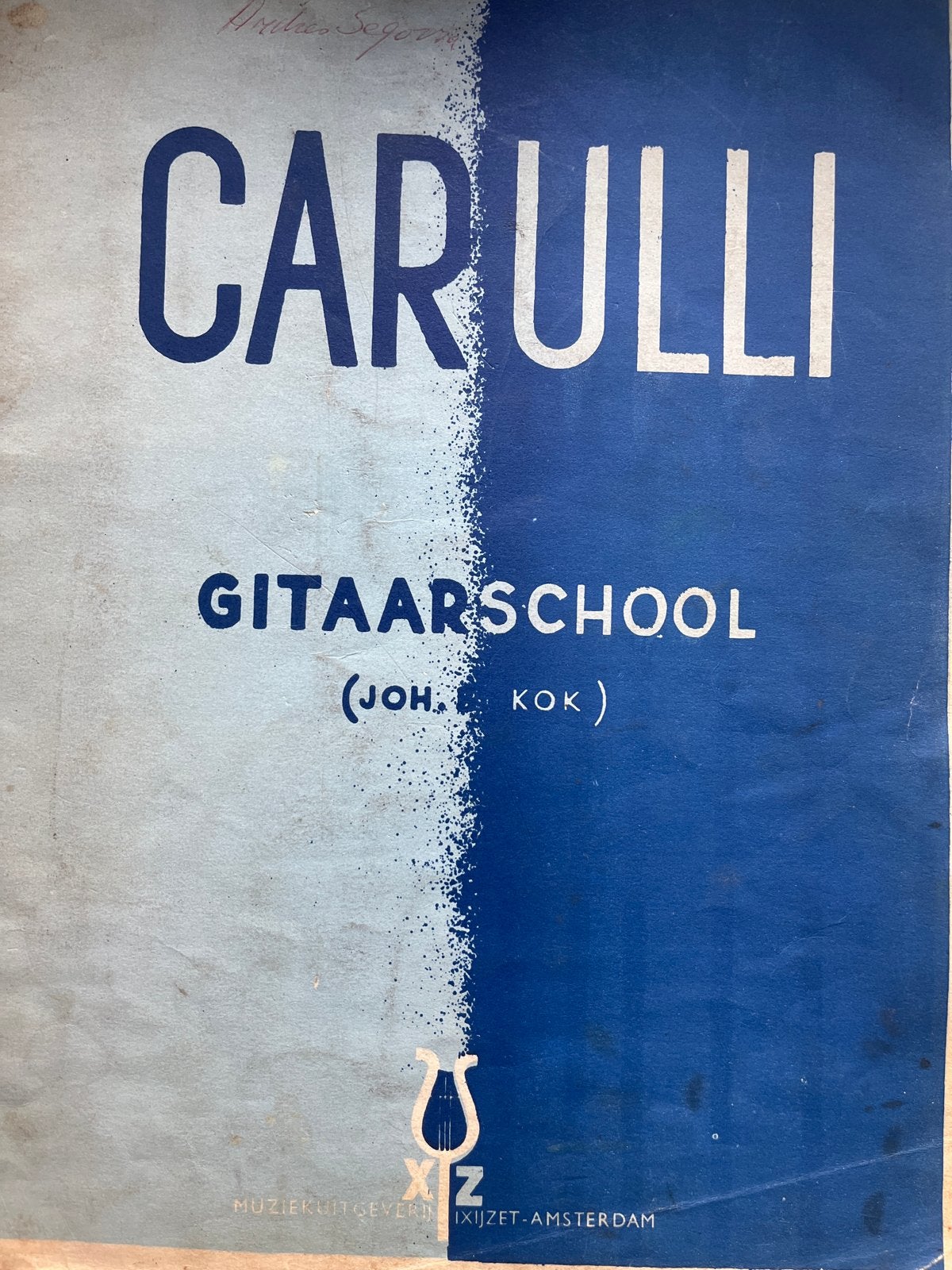 Carulli Gitaarschool (Joh. Kok) - Klassieke Gitaarles, Muziek en Instrumenten, Bladmuziek, Klassiek, Les of Cursus, Ophalen of Verzenden