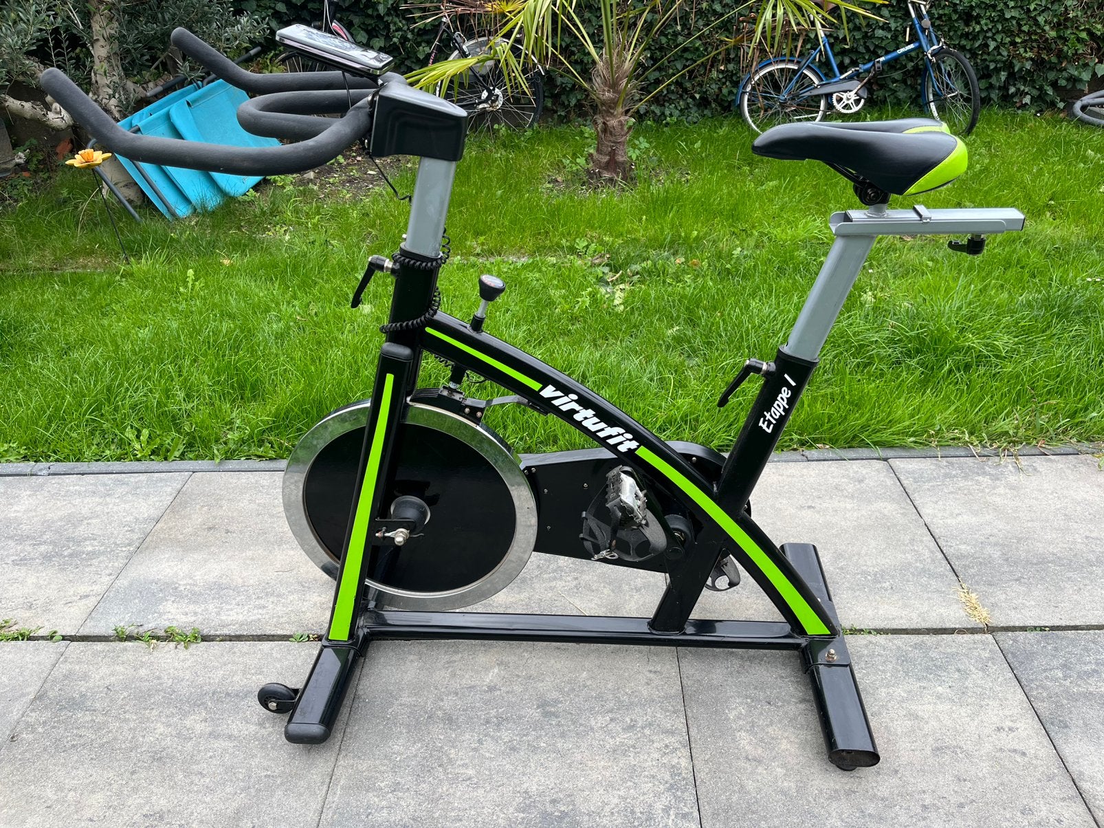 Spinning bike / hometrainer, Sport en Fitness, Ophalen, Overige materialen, Gebruikt, Benen
