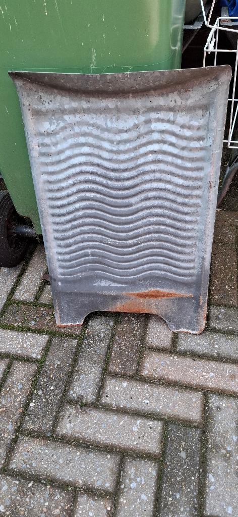 Zinken wasbord, Ophalen