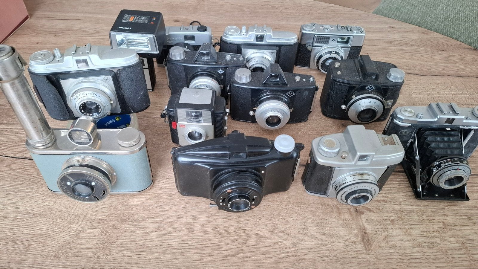 13 vintage camera's, Audio, Tv en Foto, Fotocamera's Analoog, Ophalen of Verzenden, Compact, Overige Merken