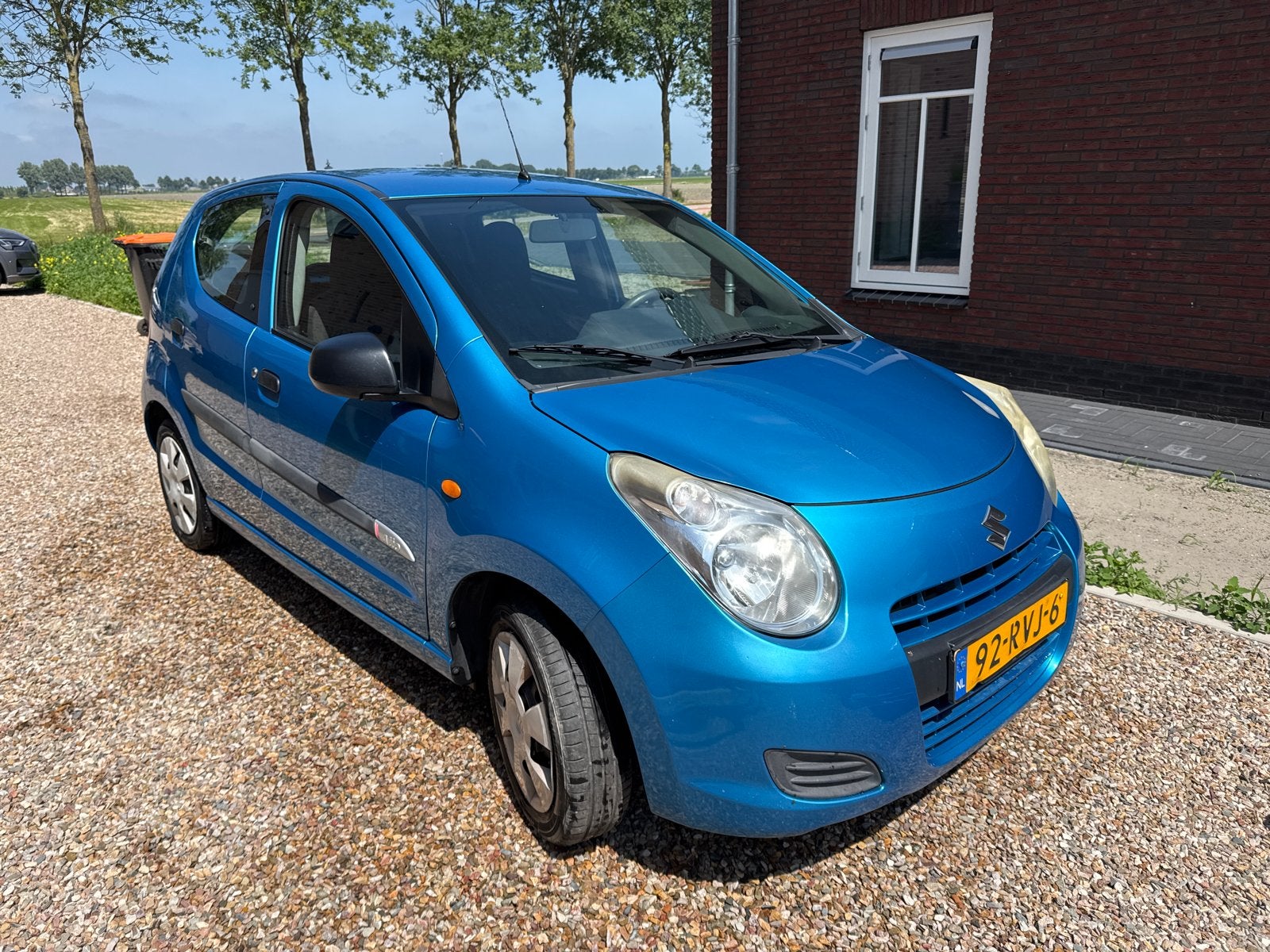 Suzuki Alto 1.0 2011 Blauw, Auto's, Suzuki, Voorwielaandrijving, 200 kg, Origineel Nederlands, Bedrijf