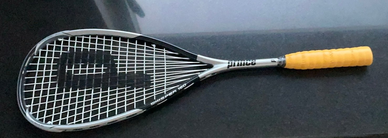 Prince Force 3 Whisper 160 Squash Racket. Met nieuw grip, Ophalen of Verzenden, Zo goed als nieuw