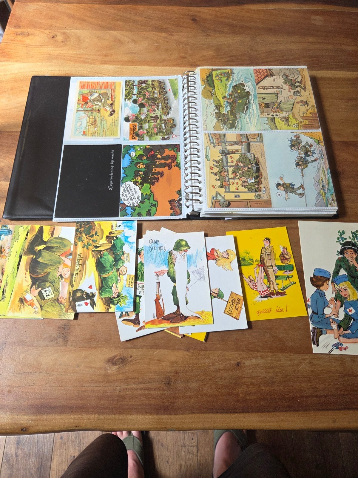 Kl post kaarten, Ophalen of Verzenden, Landmacht, Nederland, Boek of Tijdschrift
