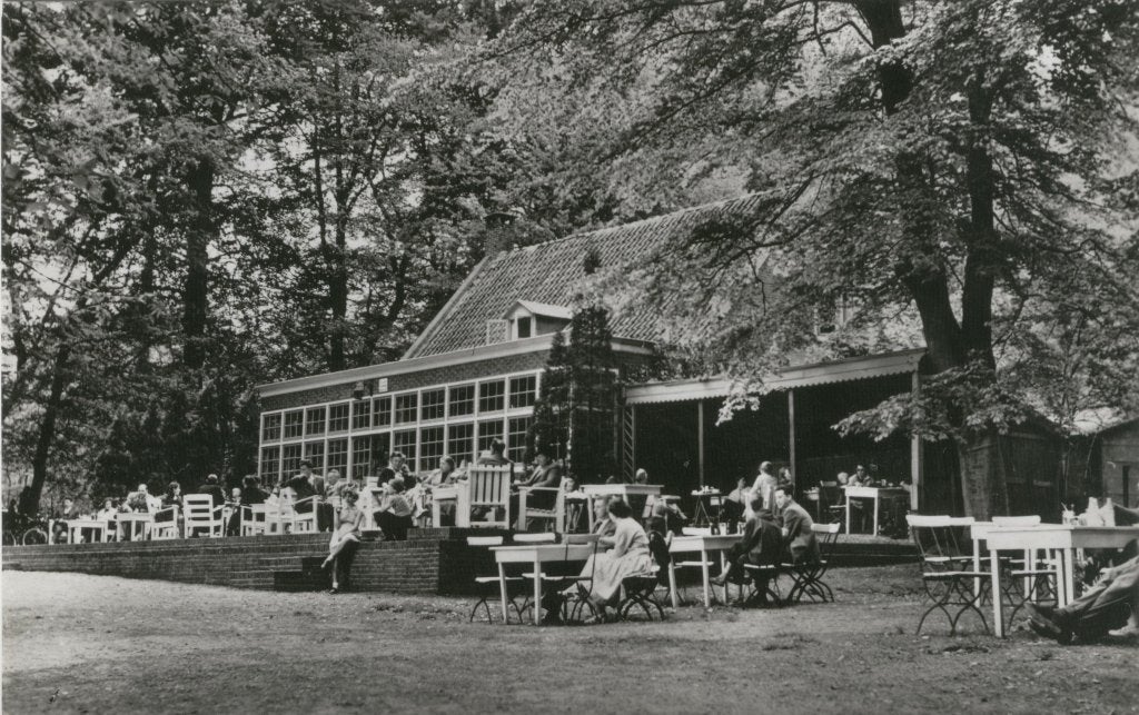 Amerongen Hotel Cafe  Restaurant `t Berghuis  1964, Verzenden, 1960 tot 1980, Ongelopen, Utrecht