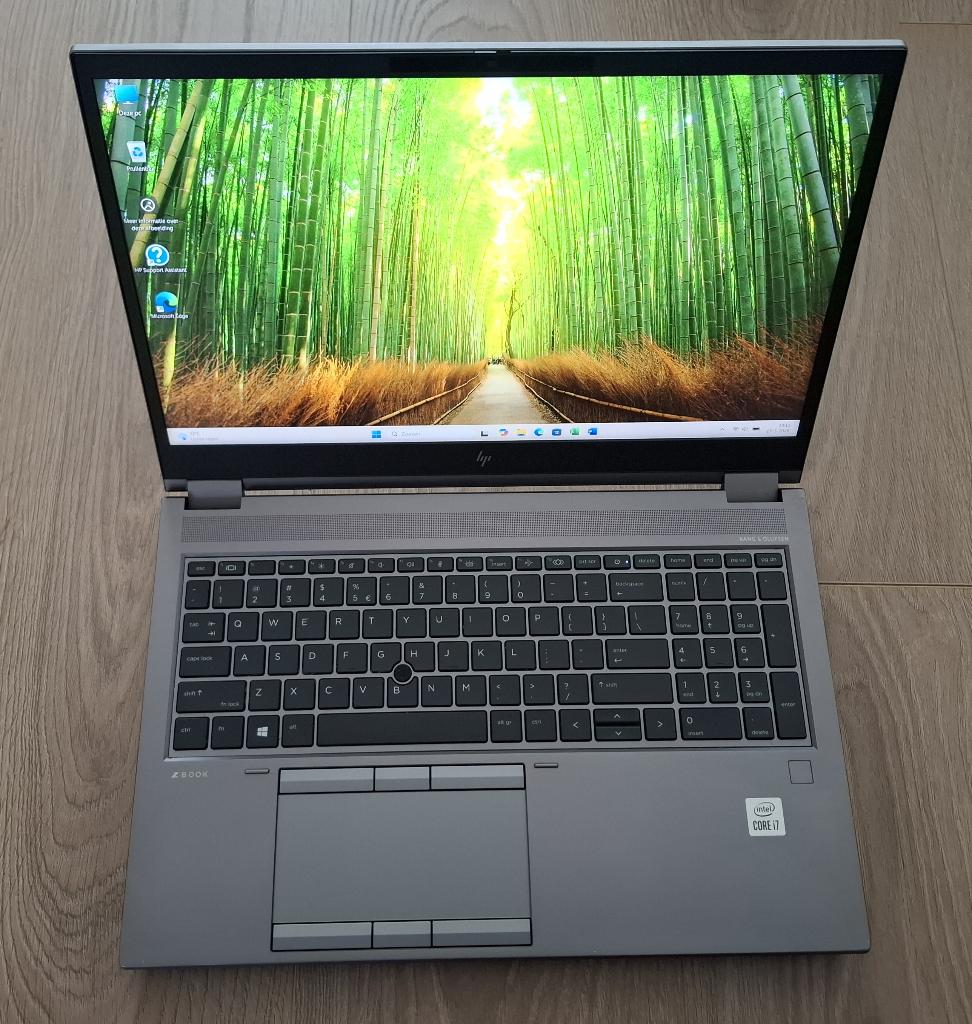 Workstation HP ZBook Fury 15 G7 Core i7-10750+16GB+512GB, Computers en Software, Windows Laptops, 2 tot 3 Ghz, HP, SSD, 16 GB