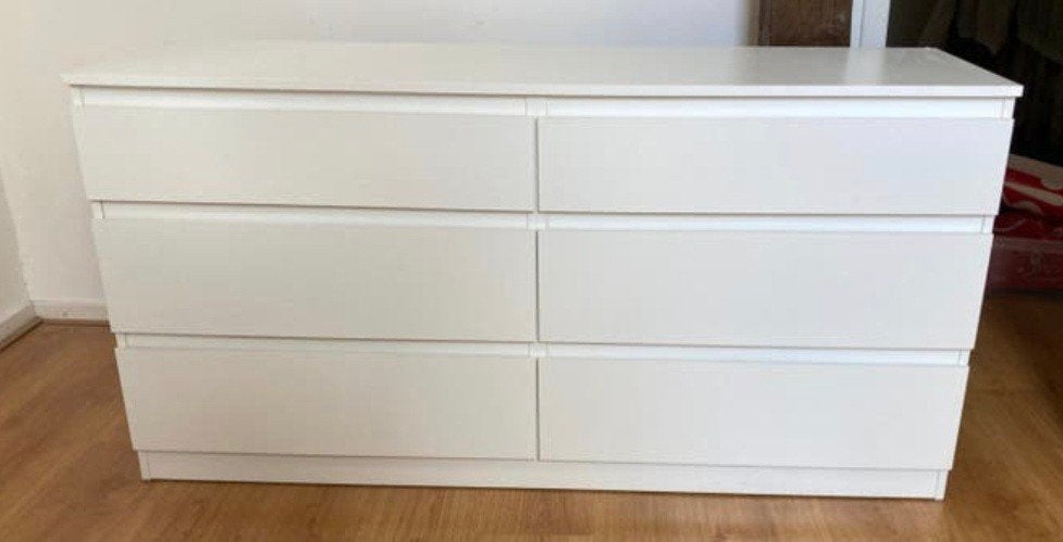 Ikea MALM ladenkast, Ophalen, 5 laden of meer, 150 tot 200 cm, Zo goed als nieuw