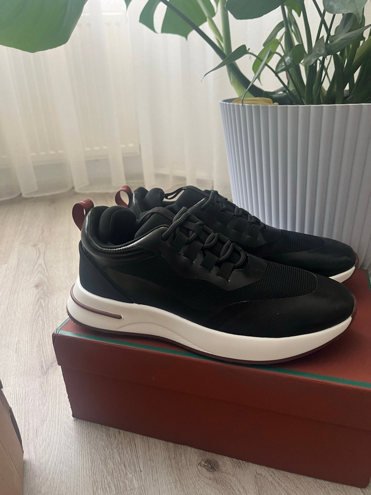 Loro piana weekend walk - Maat 42, Ophalen of Verzenden, Nieuw, Zwart, Sneakers of Gympen