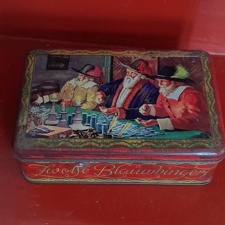 Blik Zwolle Blauwvingers, Verzamelen, Blikken, Ophalen of Verzenden, Gebruikt, Overige, Overige merken