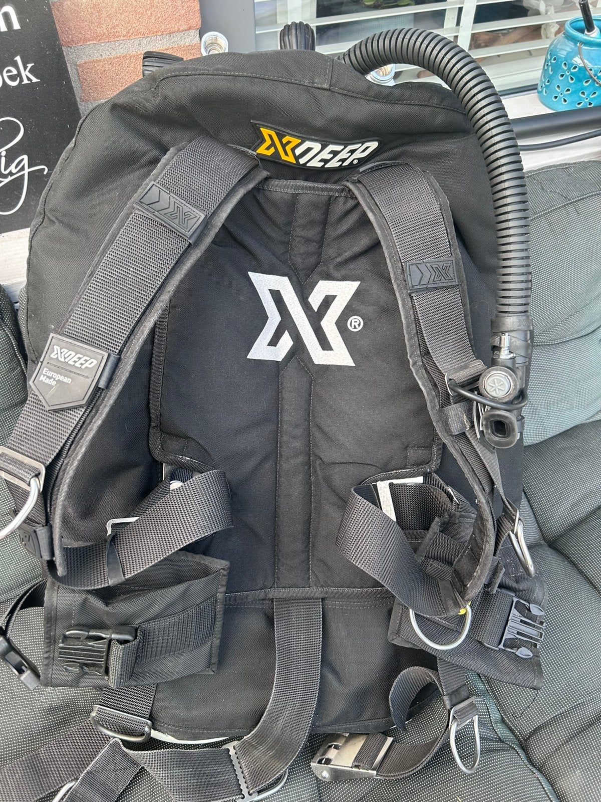 X deep hydros 40 dir wing, Watersport en Boten, Ophalen, Zo goed als nieuw, Trimvest of Wing
