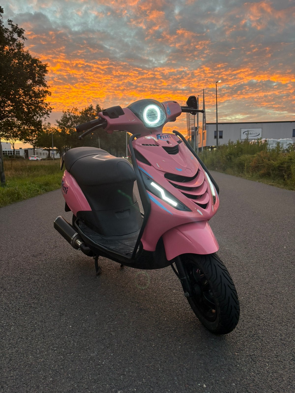 Piaggio Zip 50cc 4T Custom / Fristi Edition / Full Option, Maximaal 45 km/u, Zip, Ophalen of Verzenden, Zo goed als nieuw