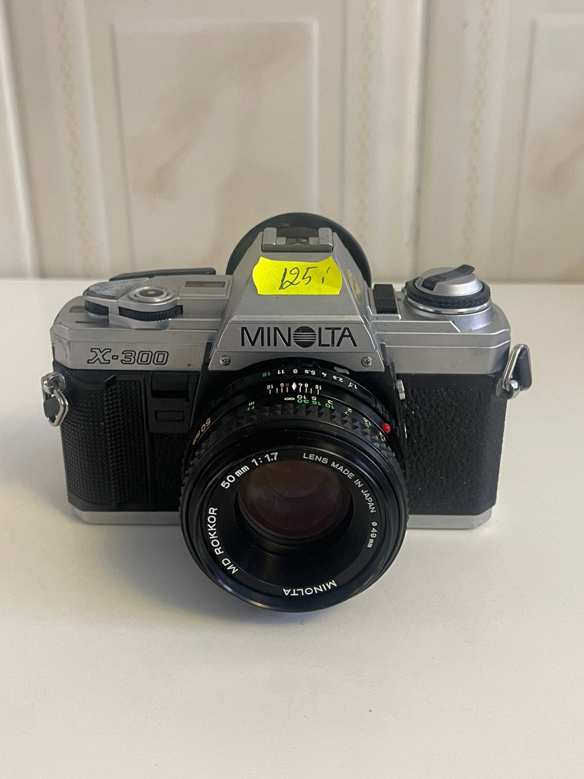 Minolta X-300, Audio, Tv en Foto, Fotocamera's Analoog, Ophalen of Verzenden, Zo goed als nieuw, Spiegelreflex, Minolta