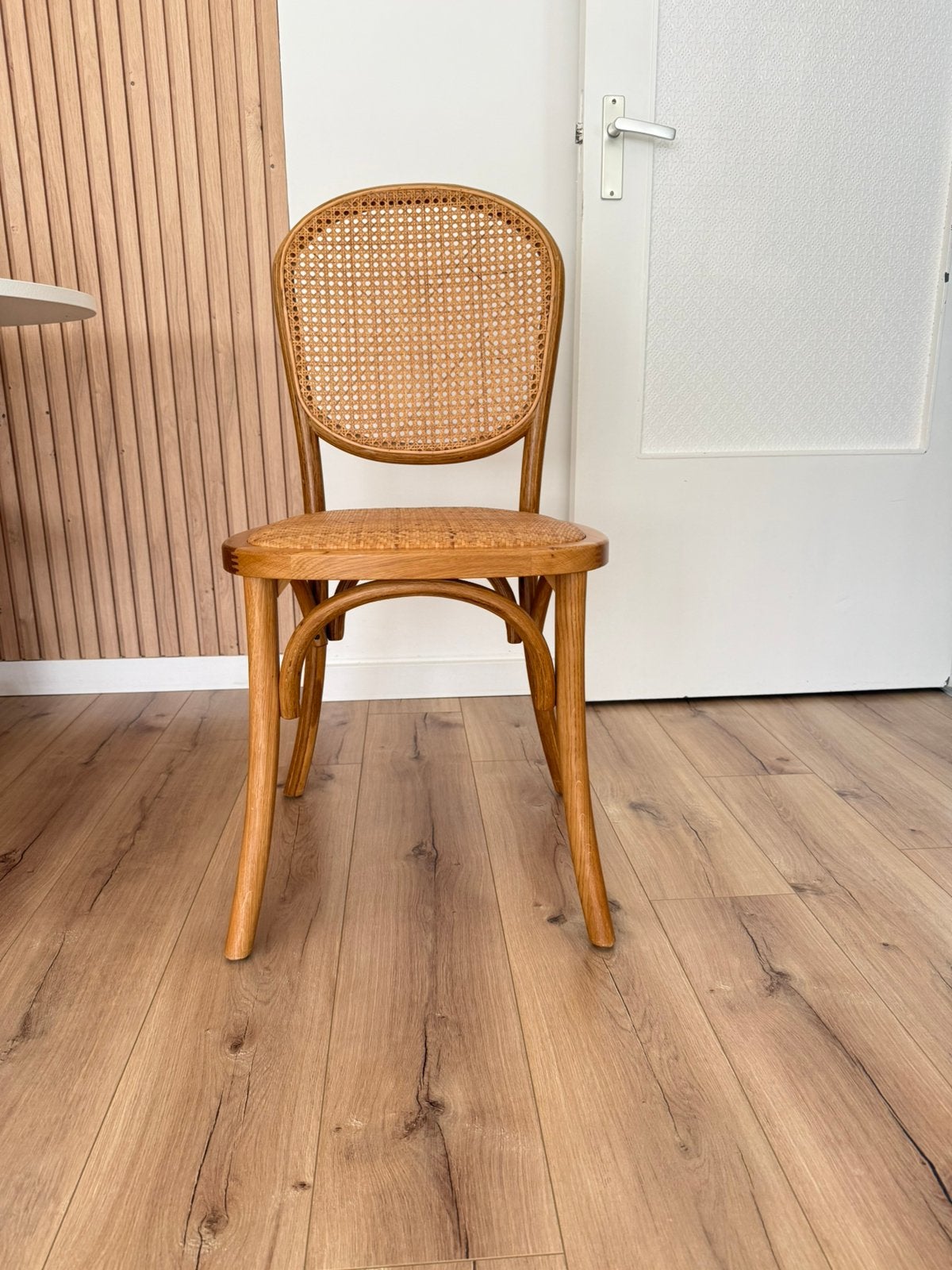 Eettafel stoelen hout 6x, Ophalen, Zo goed als nieuw, Twee