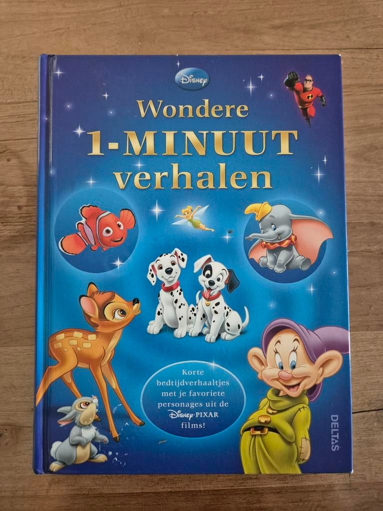 Disney Wondere 1-Minuut Verhalen - Hardcover, Boeken, Ophalen of Verzenden, Zo goed als nieuw, Disney, Sprookjes