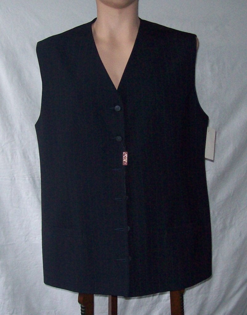 maat XL,(48) 1 nieuwe gilet / bodywarmer, 76 cm., Kleding | Dames, Bodywarmers, Blauw, Maat 46/48 (XL) of groter, Nieuw, Ophalen of Verzenden