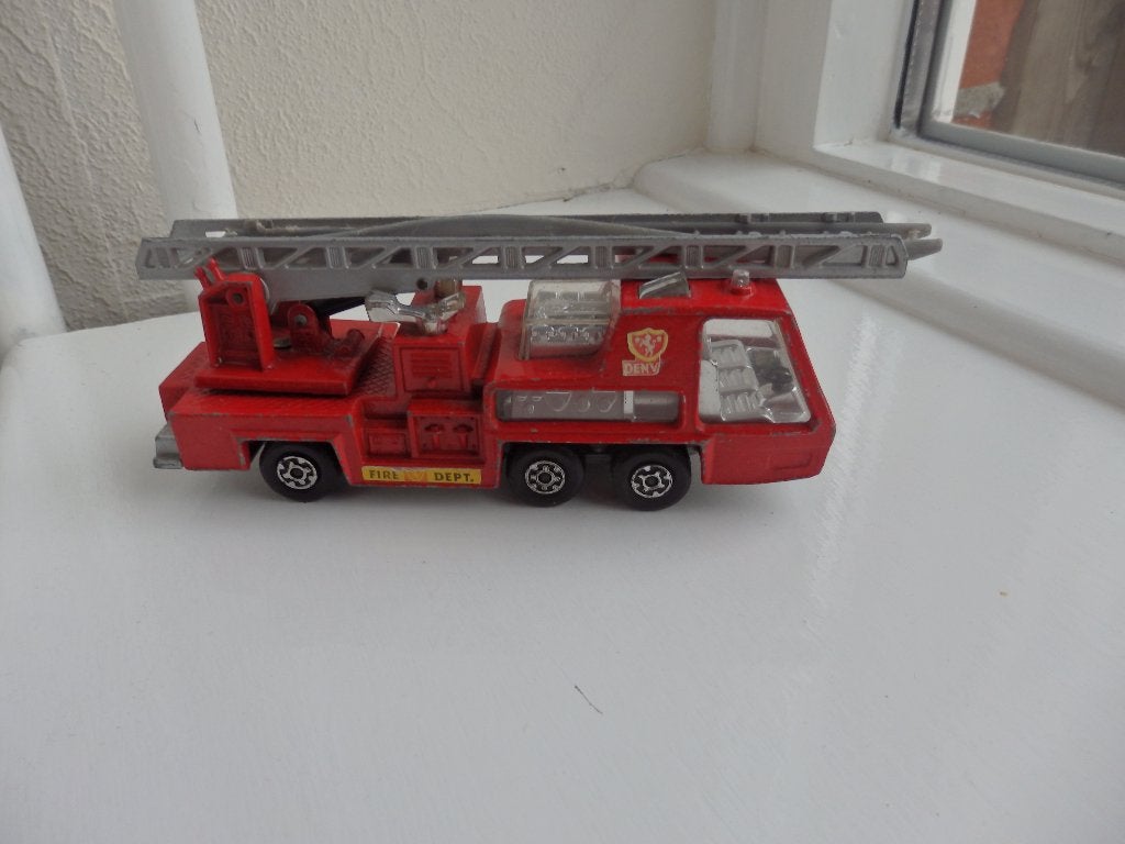 matchbox super kings k9 fire tender 1972 Brandweerauto, Hobby en Vrije tijd, Ophalen of Verzenden, Gebruikt, Overige typen