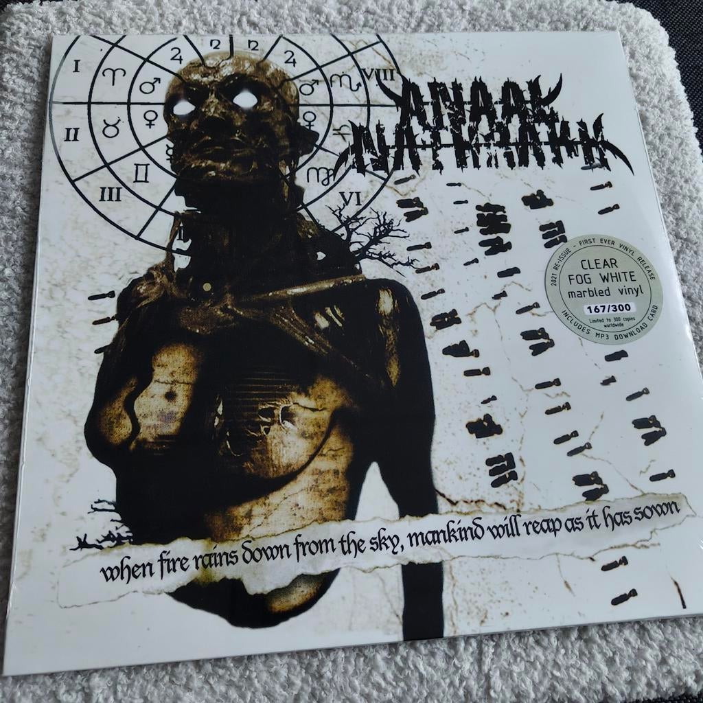Anaal Nathrakh - When Fire Rains Down (Clear Fog LP Nieuw), Cd's en Dvd's, Vinyl | Hardrock en Metal, Nieuw in verpakking, Colored vinyl
