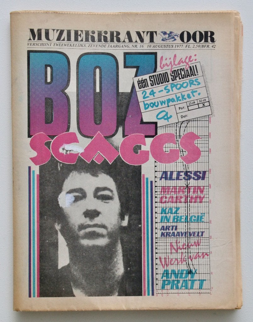 Muziekkrant Oor nr 16 - 10 augustus 1977, Ophalen of Verzenden, Gelezen, Muziek, Film of Tv