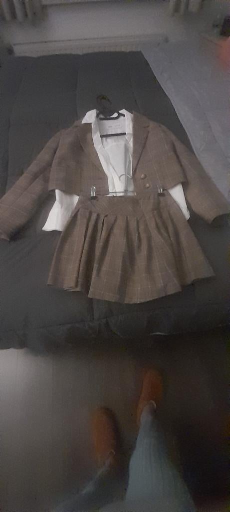 Zara set: blazer, rok en blouse maat 152, Ophalen of Verzenden, Zo goed als nieuw, Meisje