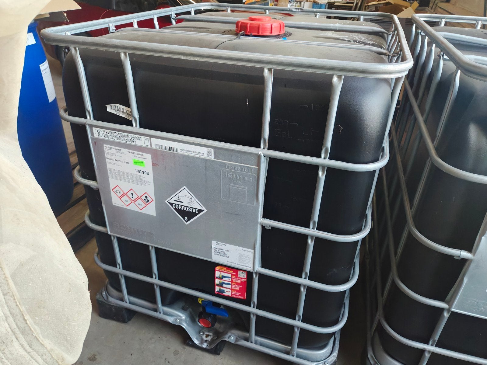 gratis ibc afhalen, 150 liter of meer, Ophalen