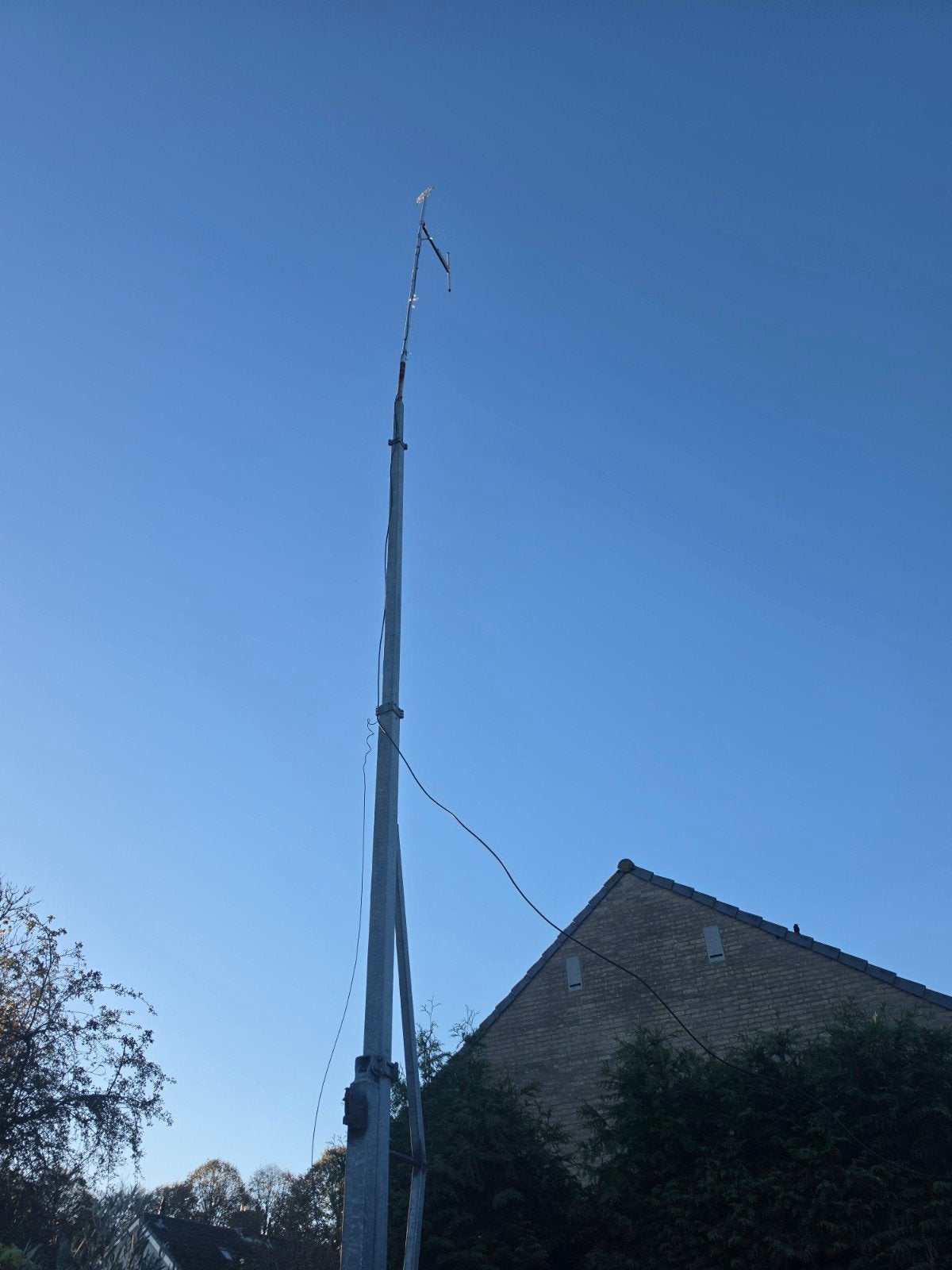 3x6  zonder topbuis kantel en uitschuifbaar, Ophalen of Verzenden, Mast