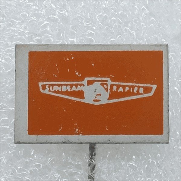 SP0624 Speldje Sunbeam Rapier oranje, Ophalen of Verzenden, Gebruikt, Overige onderwerpen