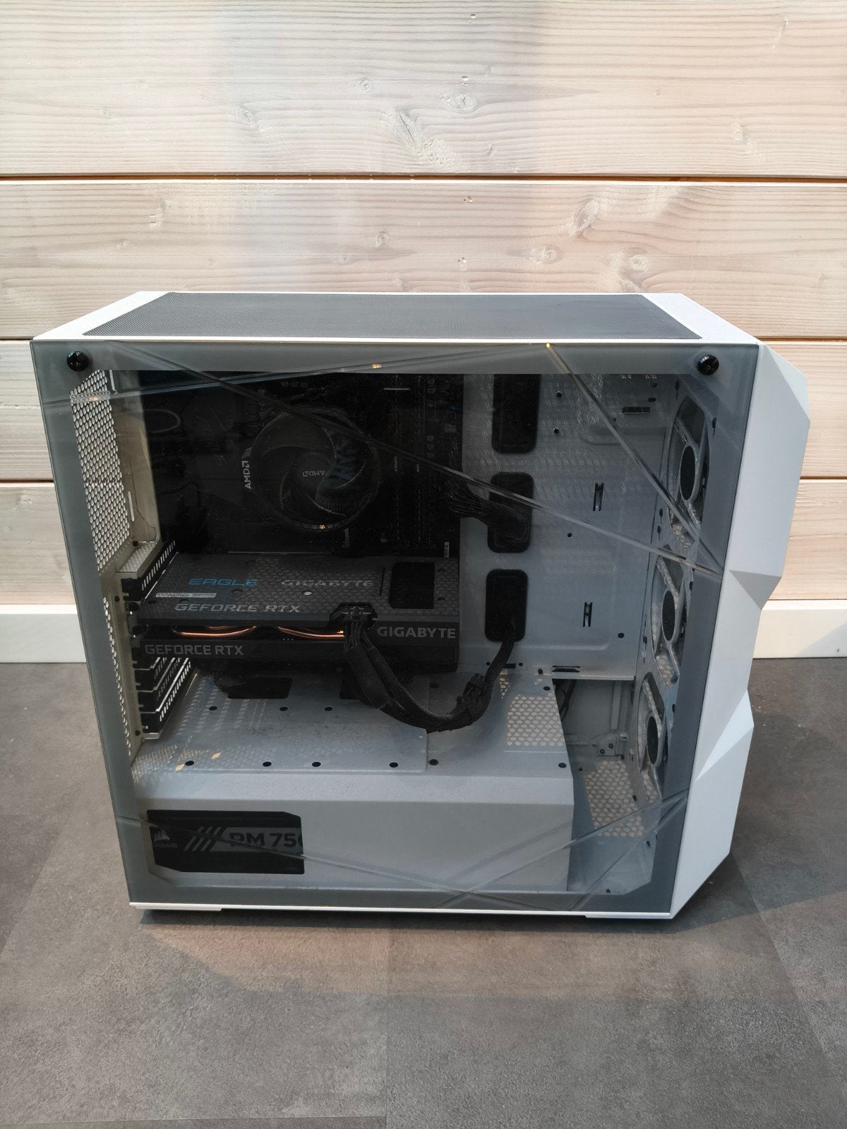 Gaming PC Setup met Monitor, Toetsenbord, Muis en Mi, Ophalen, Met monitor, Zo goed als nieuw, Gaming