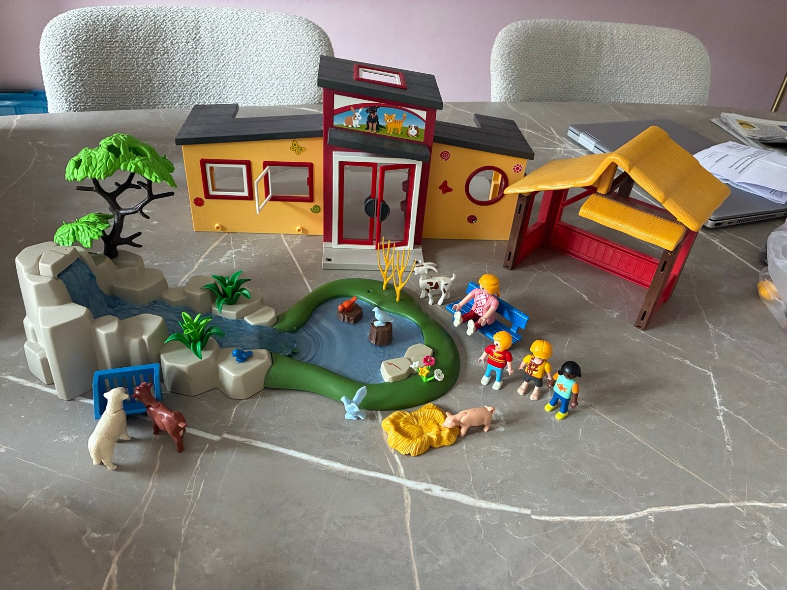 Playmobil Dieren en Boerderij Speelset - Urenlang Plezier!, Gebruikt, Gebouw, Complete set, Ophalen of Verzenden