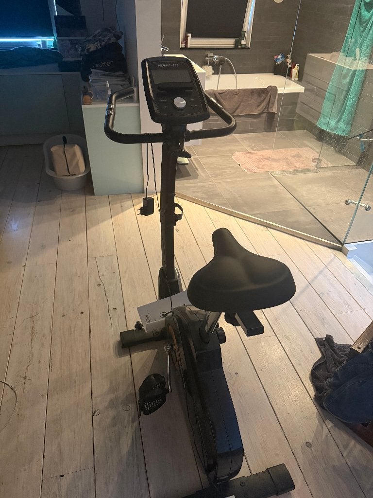 stelvio flow fitness hometrainer, Ophalen of Verzenden, Zo goed als nieuw, Metaal, Hometrainer