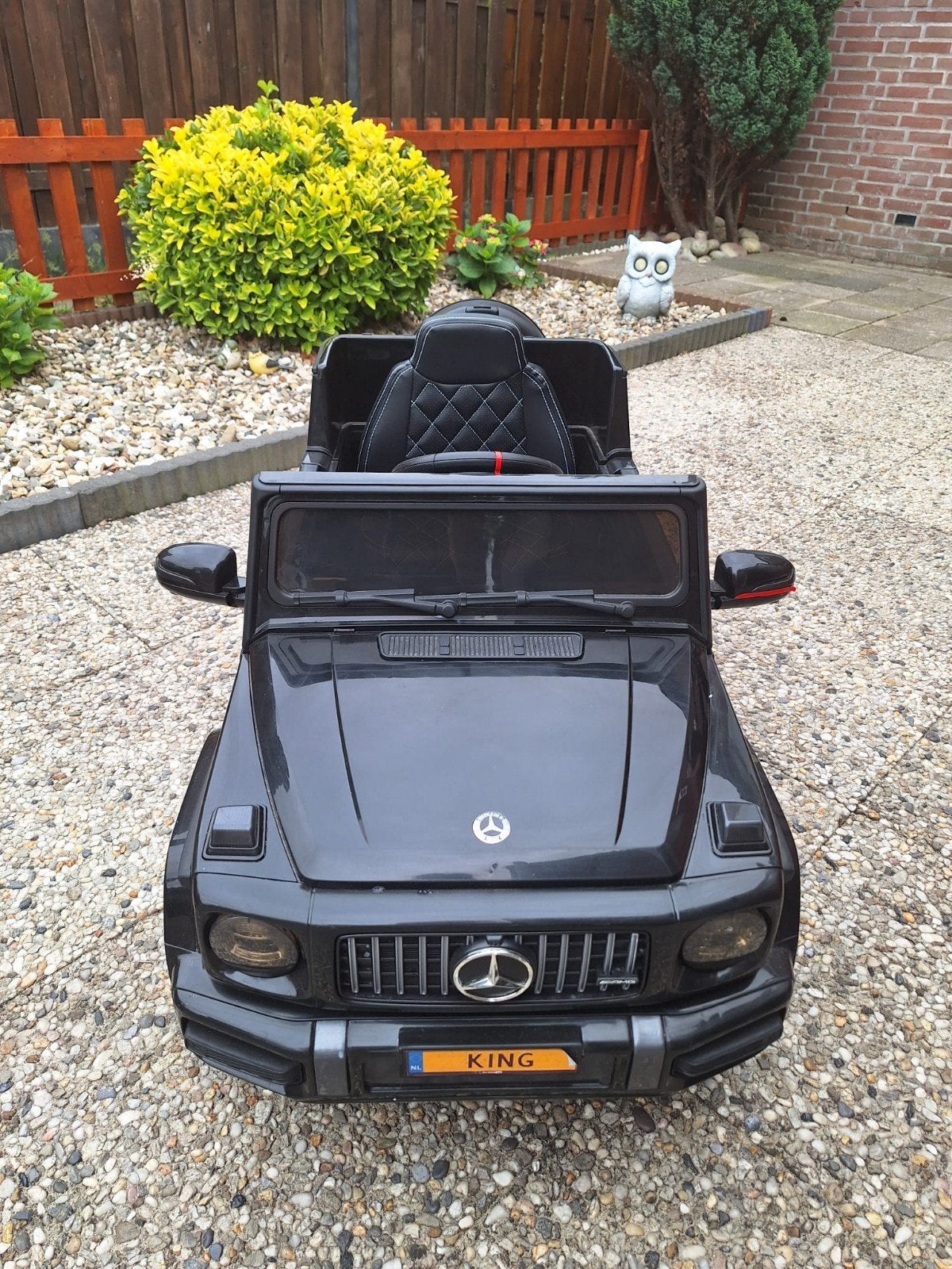 Kinder accu auto Mercedes G63 AMG met afstandsbediening, Ophalen, Gebruikt, Afstandsbediening