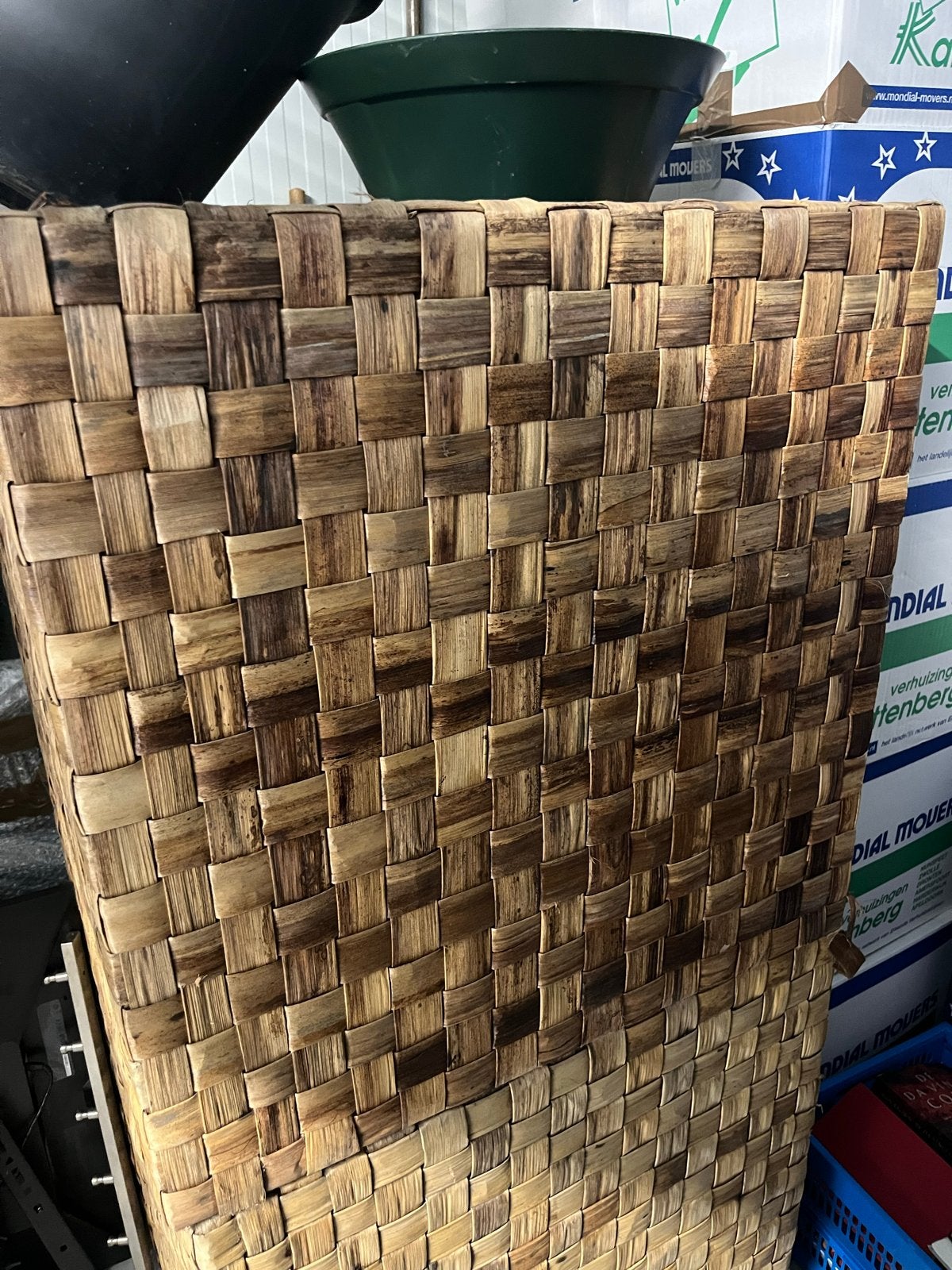 Nieuwe bananenblad plantenbakken 70x70 cm, Ophalen, Overige materialen, Minder dan 50 cm, 50 tot 100 cm
