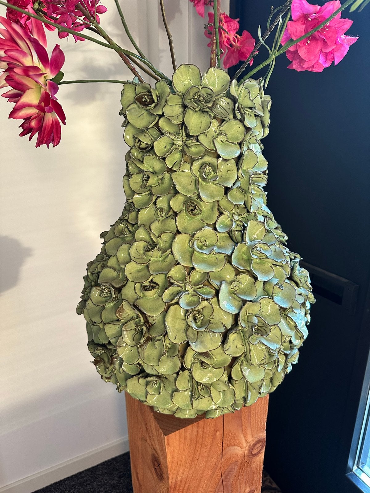 Despots bloemenvaas groen 50cm, Ophalen