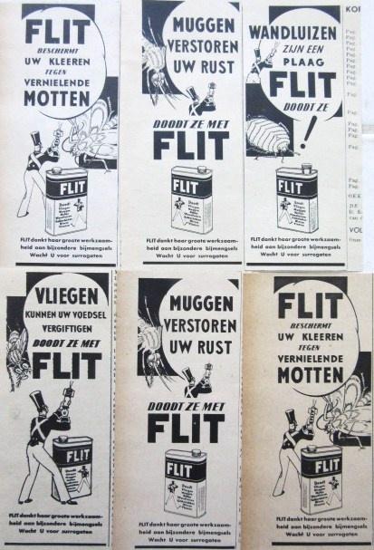 Advertenties reclames uit 1937 - drogist producten, Ophalen of Verzenden, Gebruikt, Overige typen