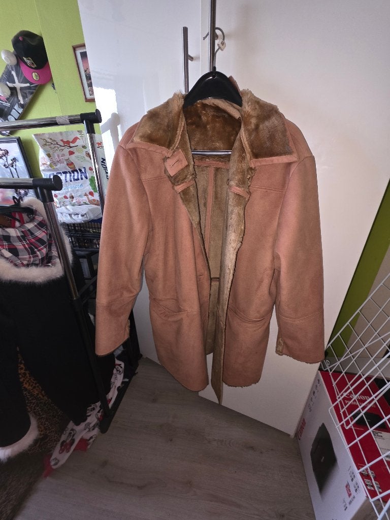 Jas, Bruin, Maat 46/48 (XL) of groter, Ophalen of Verzenden, Zo goed als nieuw