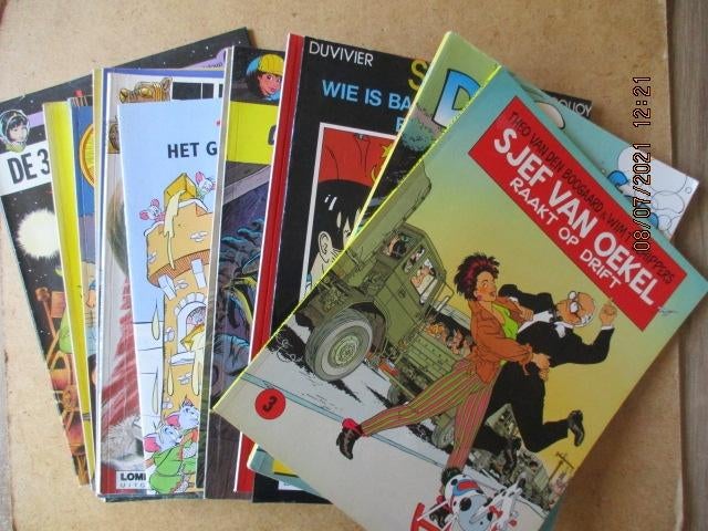 adv4969 diverse stripboeken 5, Boeken, Stripboeken, Eén stripboek, Ophalen, Gelezen