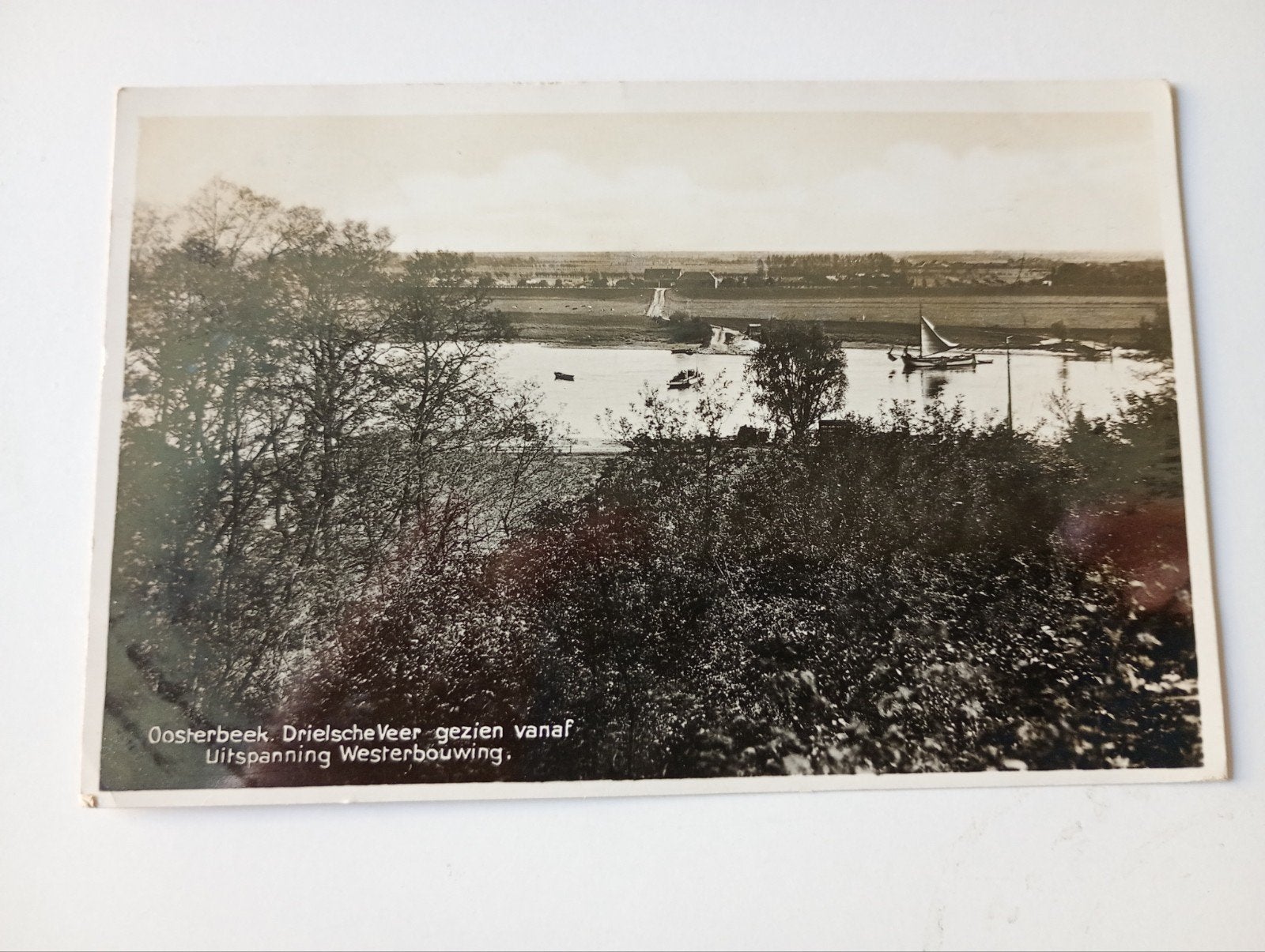 Oosterbeek Drielse Veer 1933, Ophalen of Verzenden, 1920 tot 1940, Gelopen, Gelderland