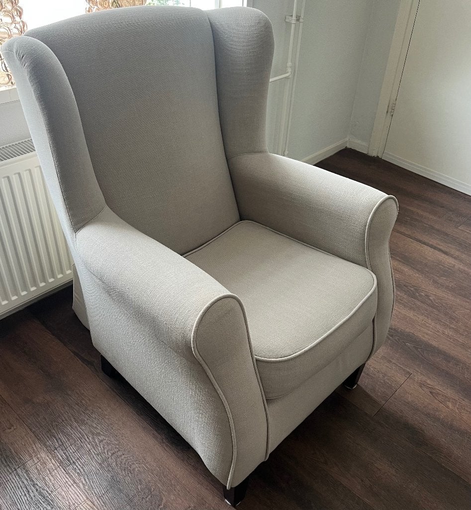 Prachtige stoel – zo goed als nieuw, Huis en Inrichting, Ophalen, Minder dan 75 cm, Stof, 50 tot 75 cm