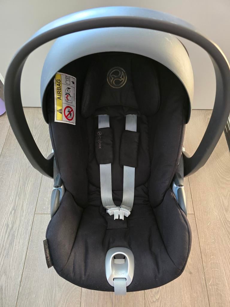 Cybex Cloud Z i-Size Deep Black Autostoel, Kinderen en Baby's, Autostoeltjes, Overige merken, Gebruikt, Ophalen of Verzenden, Isofix