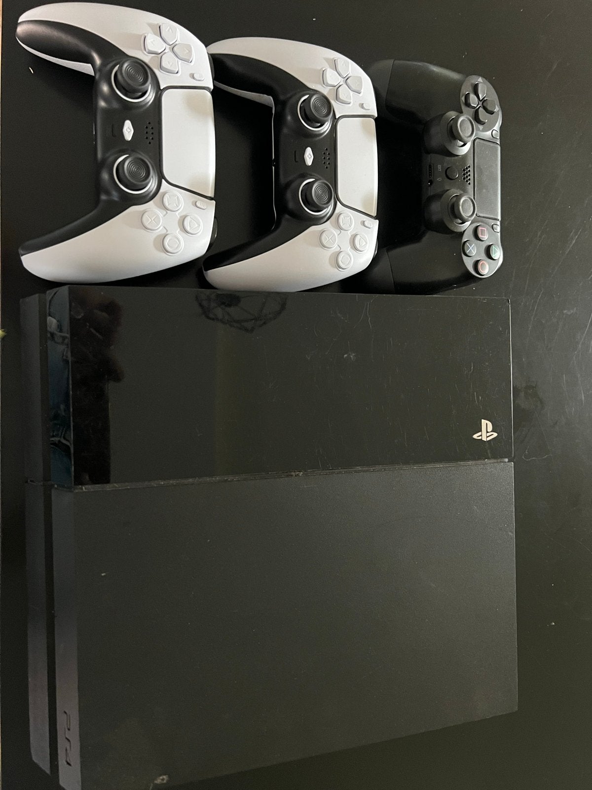 PlayStation 4 met 3 controllers, Spelcomputers en Games, Spelcomputers | Sony PlayStation 4, Ophalen of Verzenden, Original, Met 3 controllers of meer