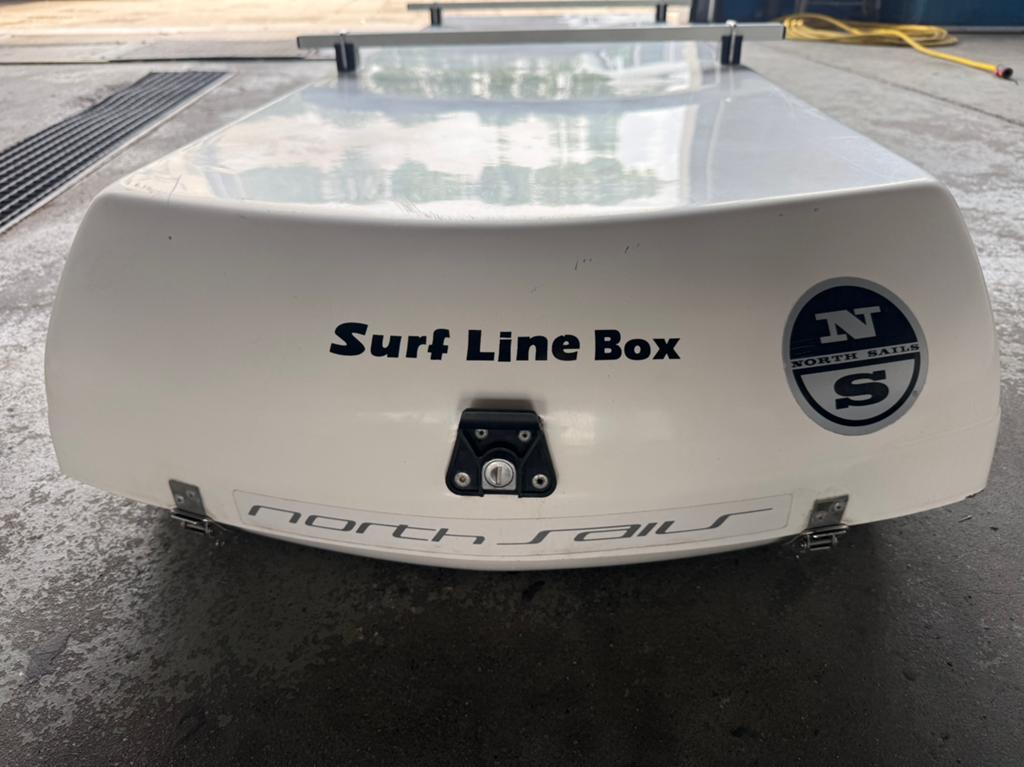 North Sails, Surf line box, top box, 245x70x28 cm, Auto diversen, Dakkoffers, Ophalen of Verzenden