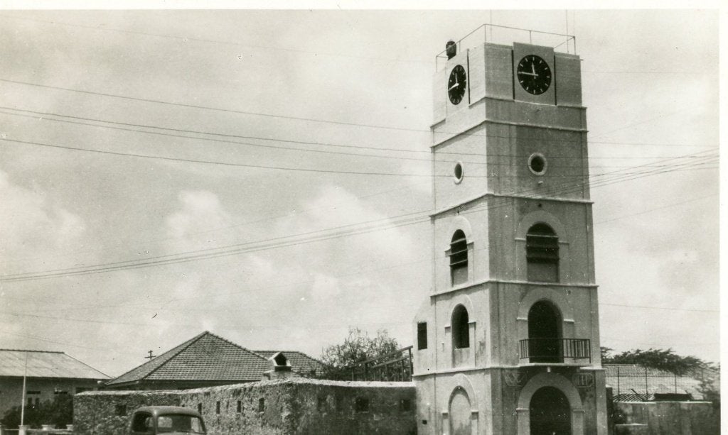 Aruba, Willem III toren, Verzamelen, Verzenden, 1940 tot 1960, Ongelopen, Buiten Europa