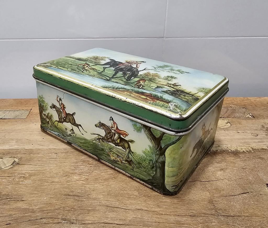 OUD BROCANT "DE GRUYTER" BLIK, Verzamelen, Blikken, Ophalen of Verzenden, Gebruikt, Overige, Overige merken
