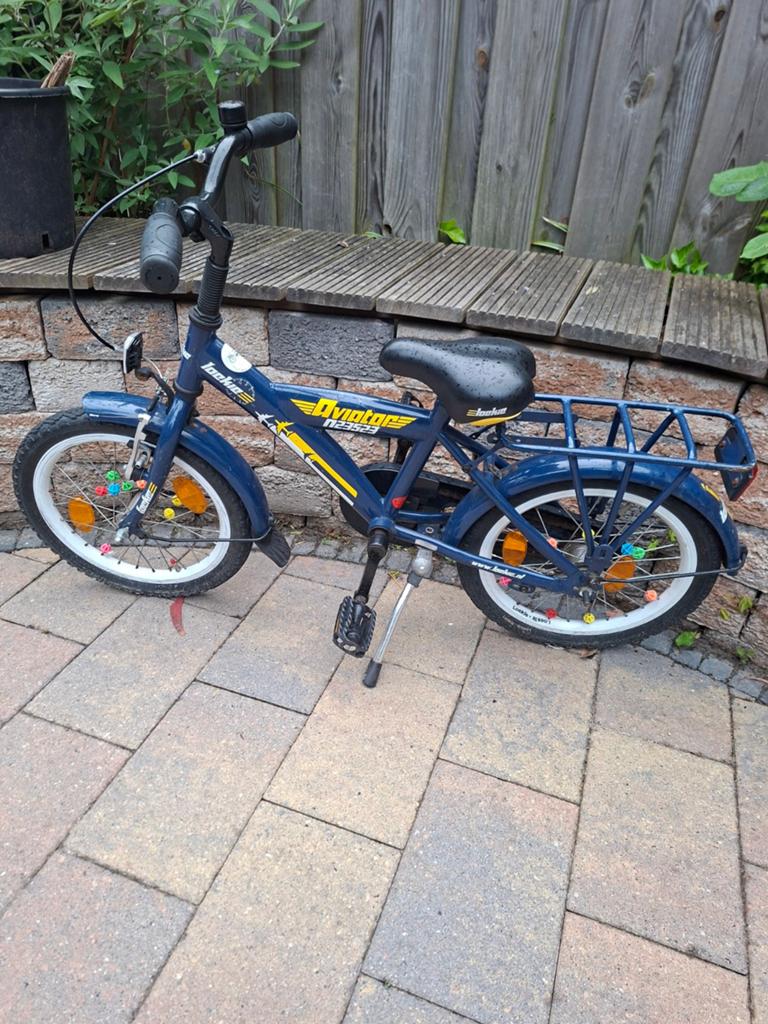 Loekie Kinderfiets 16 inch, Fietsen en Brommers, Fietsen | Jongens, Ophalen of Verzenden, Gebruikt, 16 inch