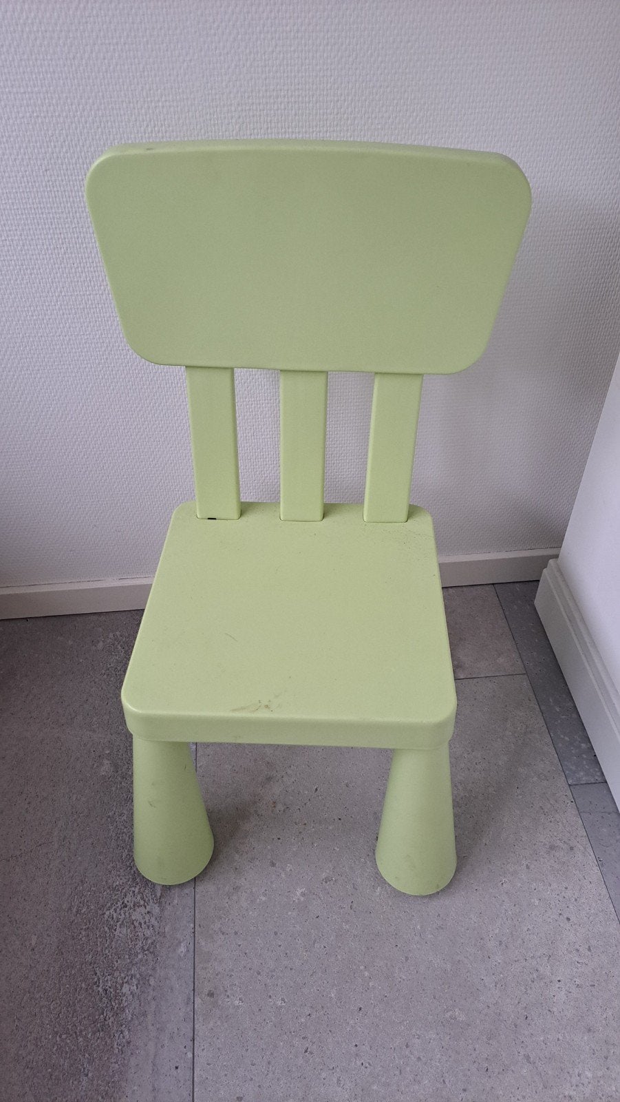 Mammut kinderstoel Ikea groen, Ophalen, Gebruikt, Stoel(en)