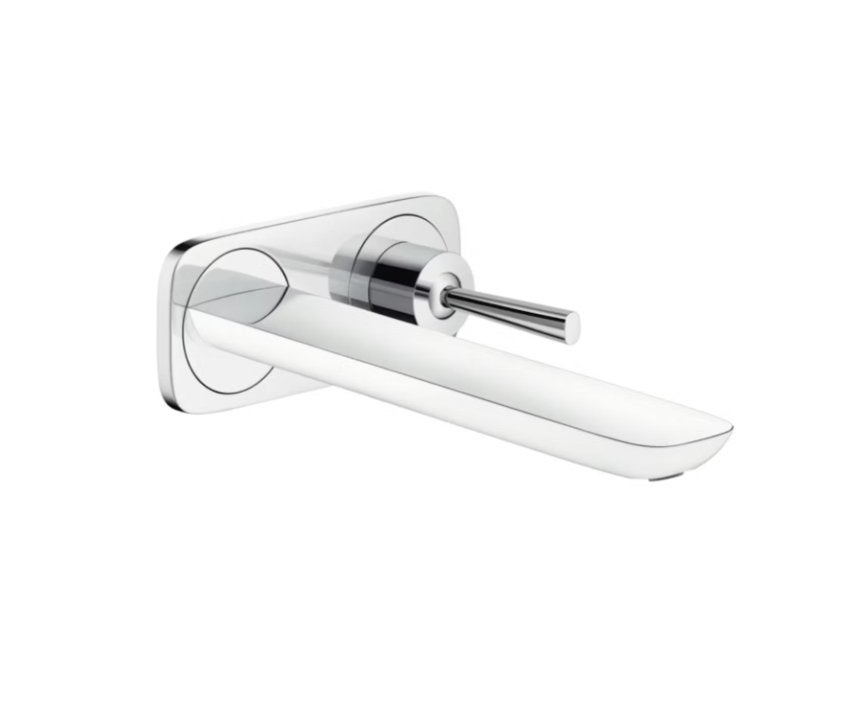 HANSGROHE PURAVIDA AFBOUWDEEL  WASTAFELKRAAN CHROOM/WIT, LUDOLF DE JONGHSTRAAT 41N 3043 JD ROTTERDAM, Nieuw, Ophalen of Verzenden