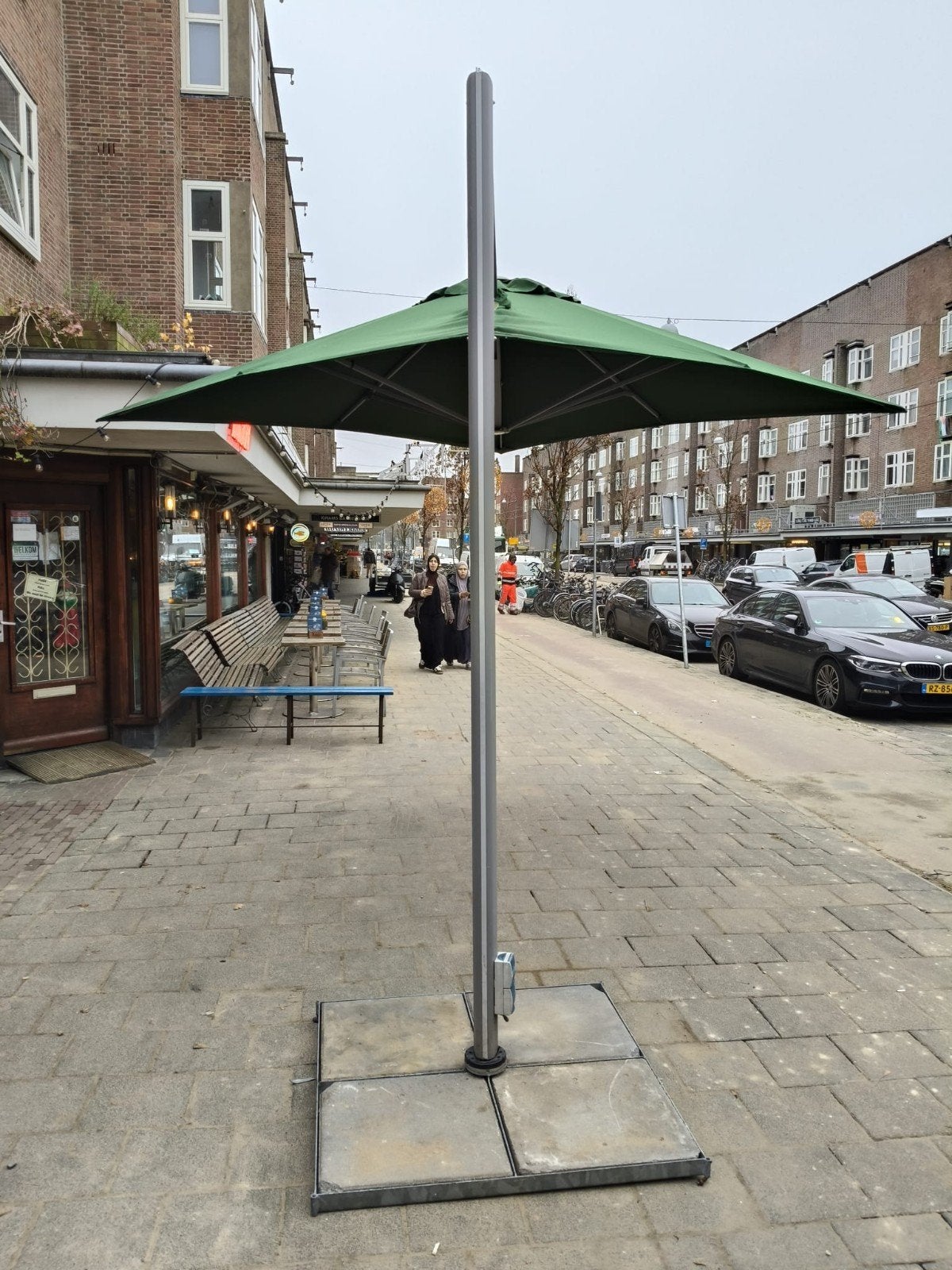 Prostor Horeca Parasol, Zware Voet, Ophalen, Meer dan 4 meter
